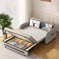 Gaoyangjiaju 37 inch to 88.58 inch Convertible Sofa Bed with Hidden Storage & Lockable Wheels