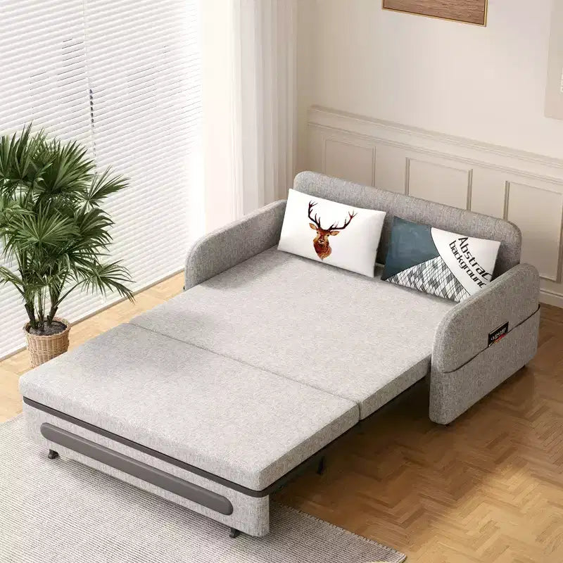 Canapé-lit convertible de 37 à 88,58 pouces avec rangement dissimulé
