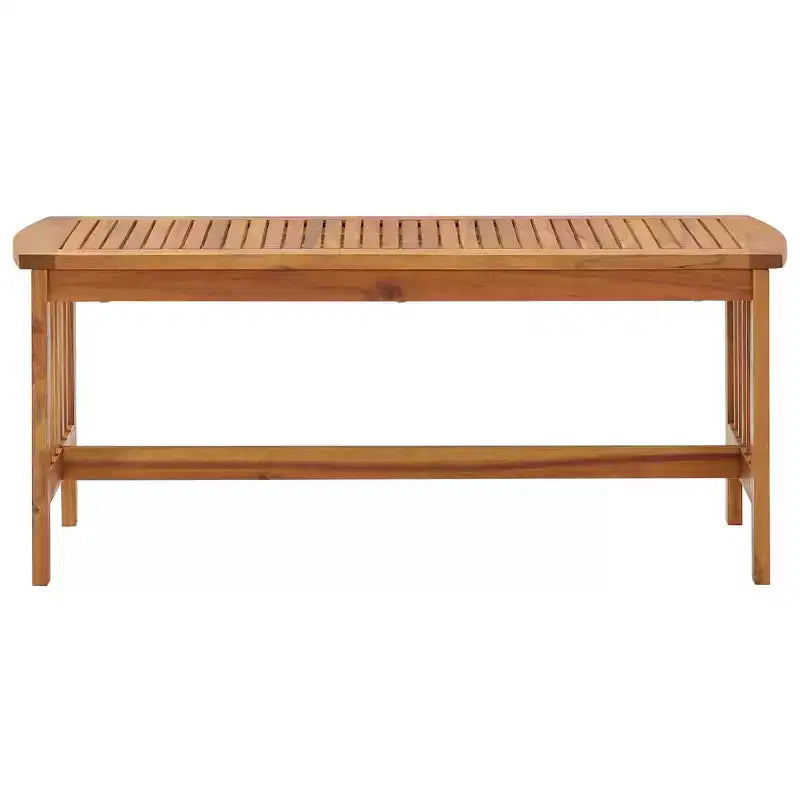 Table basse en acacia massif naturel bois d'acacia moyen durable