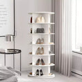 Meuble à chaussures rotatif sur pied à 360°, Tour à chaussures rotative circulaire