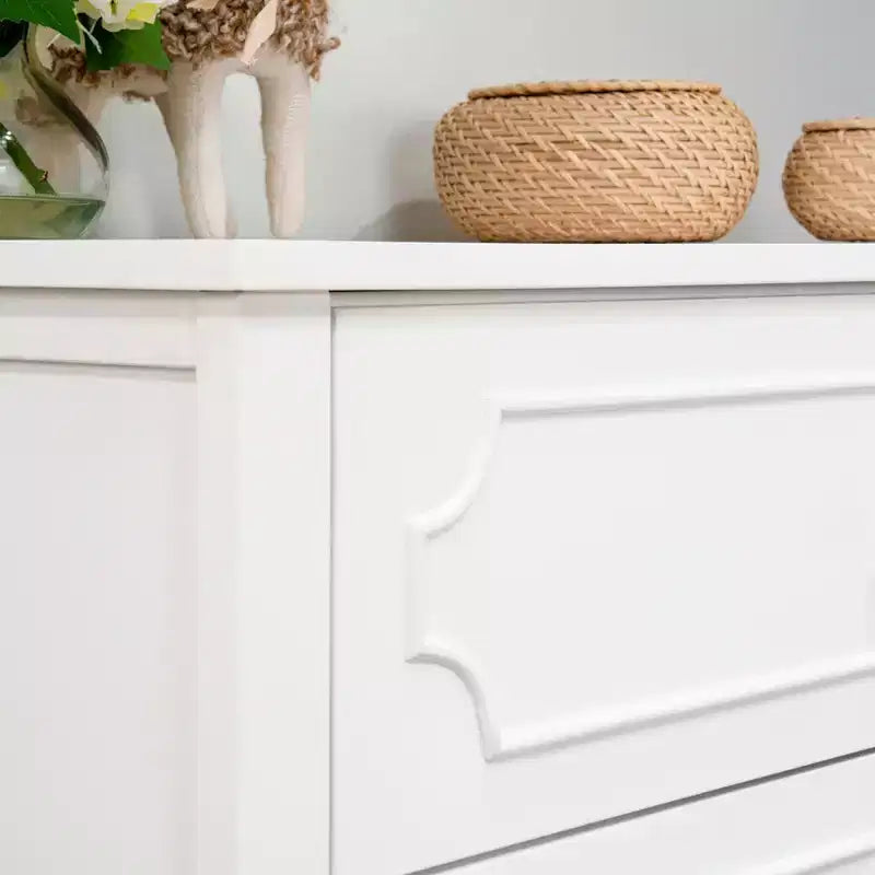 Commode 3 tiroirs - Blanche