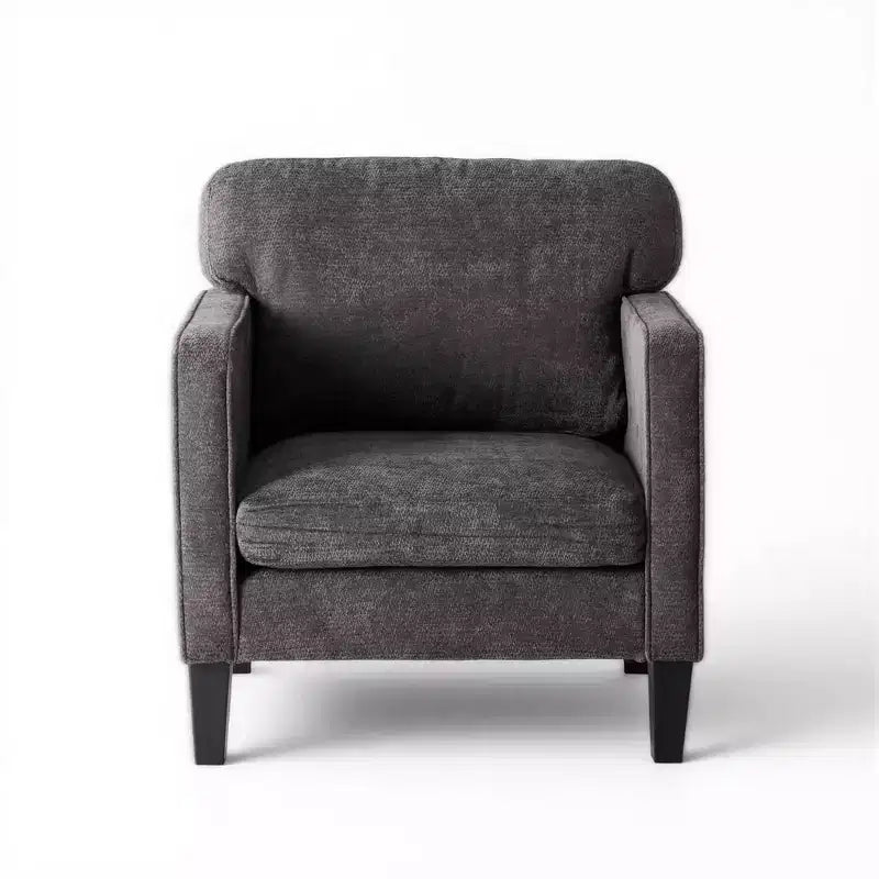 Chaise de lecture avec accoudoirs et dossier Fauteuil confortable pour chambre à coucher, salle d'attente, salle de réception