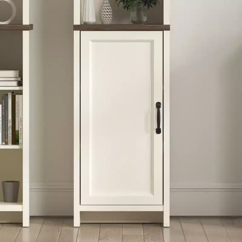 Meuble haut de salle de bain avec étagères ouvertes