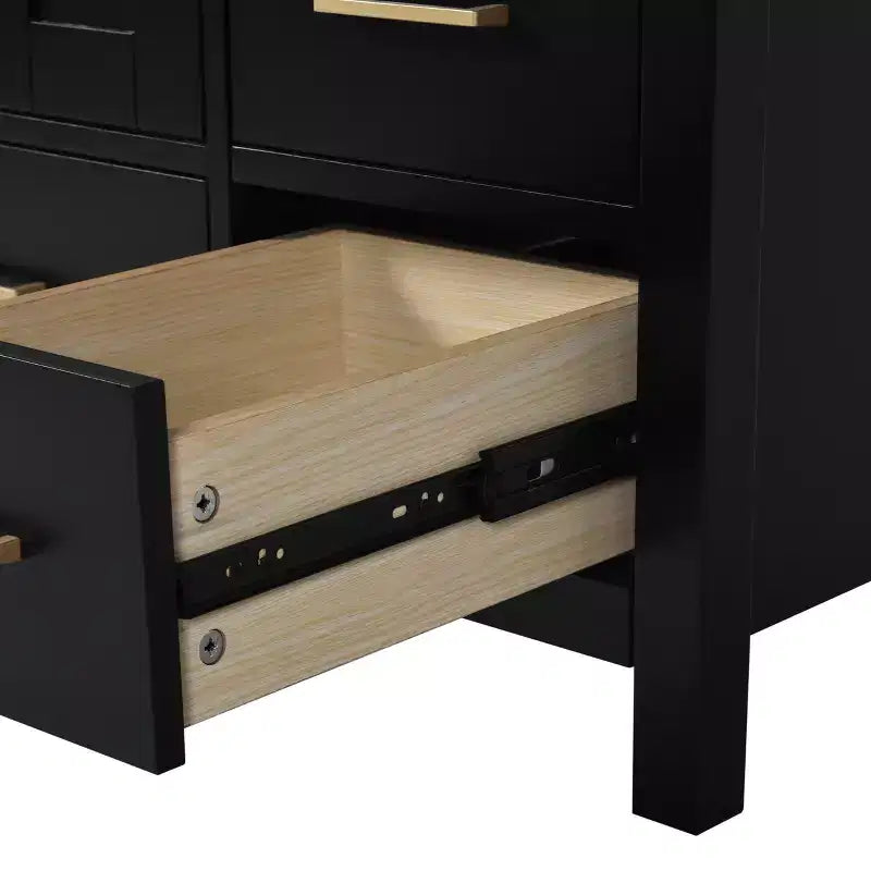 Meuble-lavabo de salle de bain de 30 po avec évier, armoire de rangement de salle de bain avec tiroirs